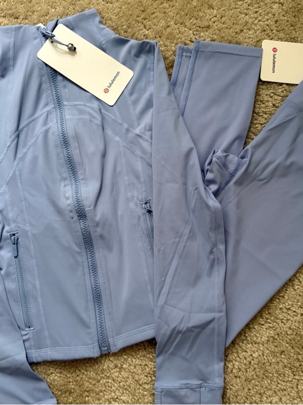 Lululemon Lavender Zip-Up Jacket